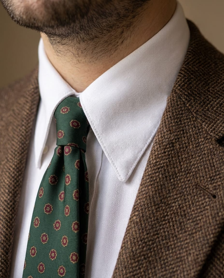 Chemise col français oxford Somelos 80/2 blanche (précommande)