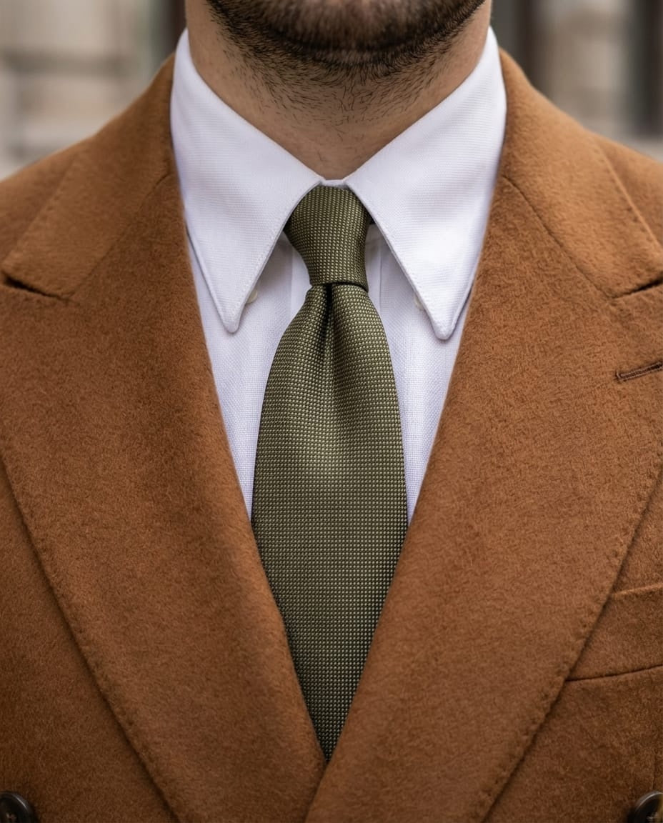 Chemise col français oxford Somelos 80/2 blanche (précommande)