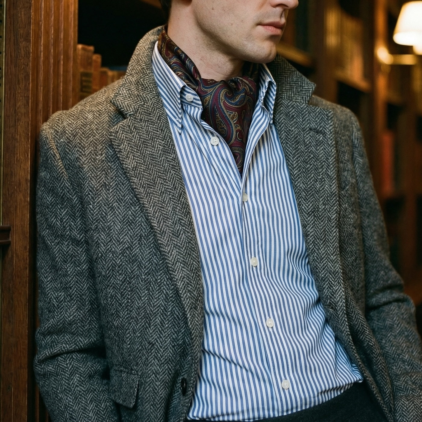 Chemise col français popeline Monti 120/2 gamme Rames (précommande)