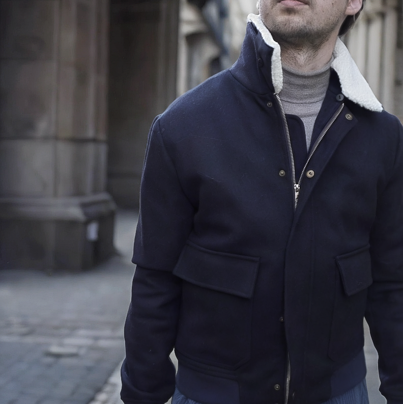 Blouson Aviateur Héritage Couturier Parisien