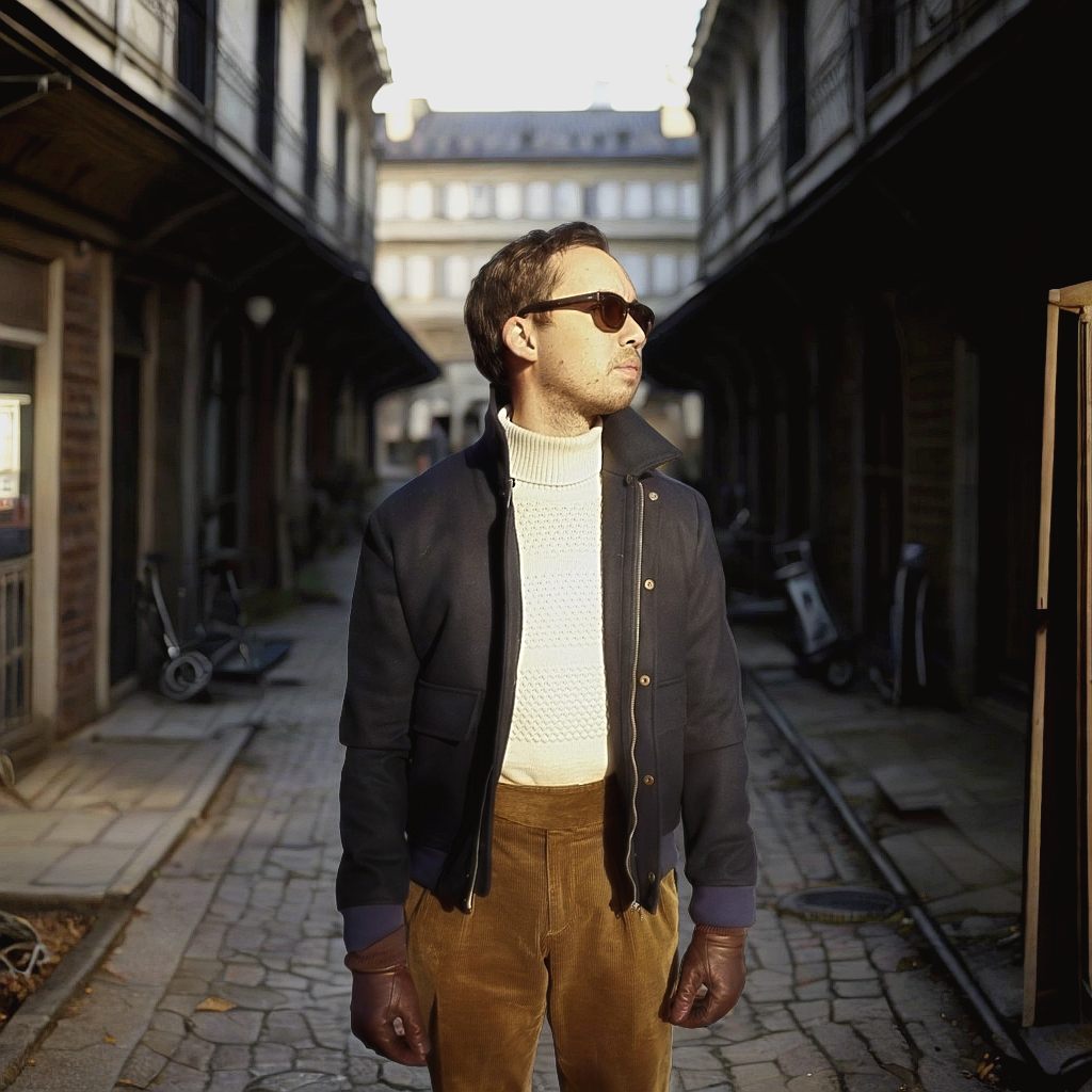 Blouson Aviateur Héritage Couturier Parisien