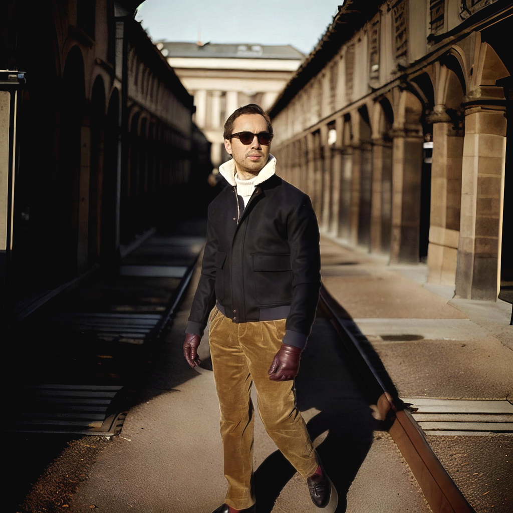 Blouson Aviateur Héritage Couturier Parisien