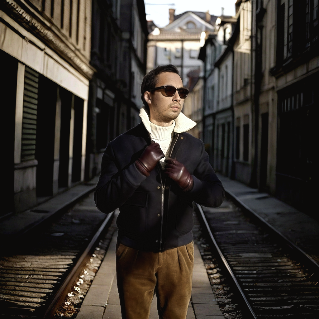 Blouson Aviateur Héritage Couturier Parisien