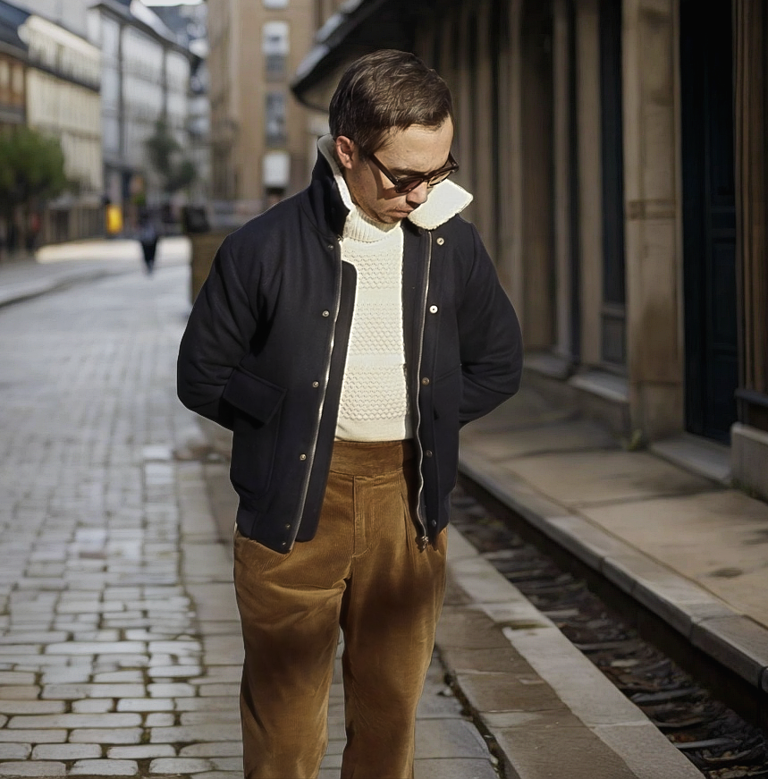 Blouson Aviateur Héritage Couturier Parisien