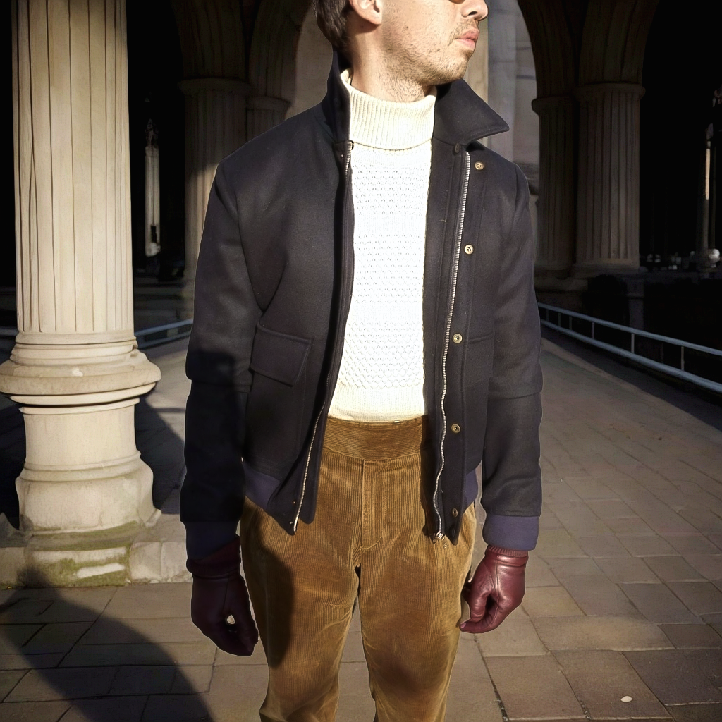 Blouson Aviateur Héritage Couturier Parisien