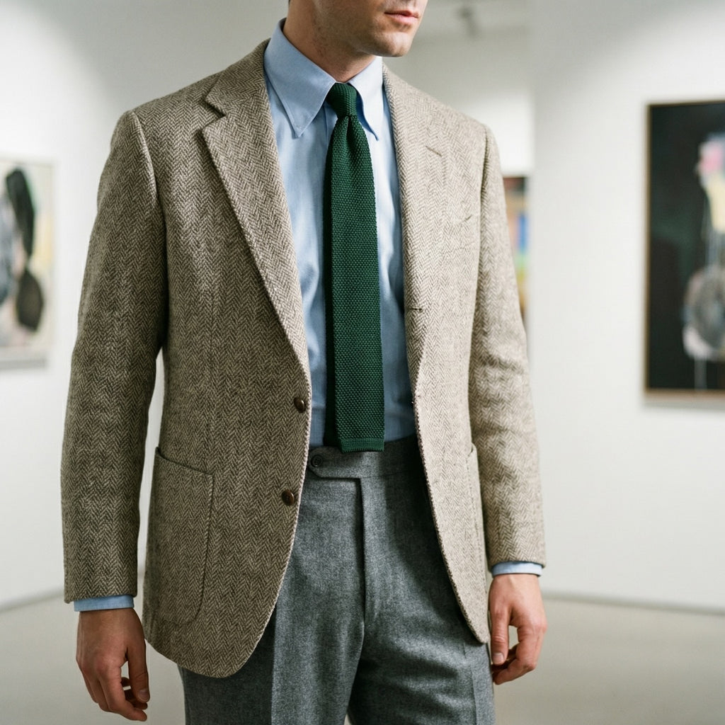 Chemise col français oxford Somelos 80/2 bleue claire (précommande)